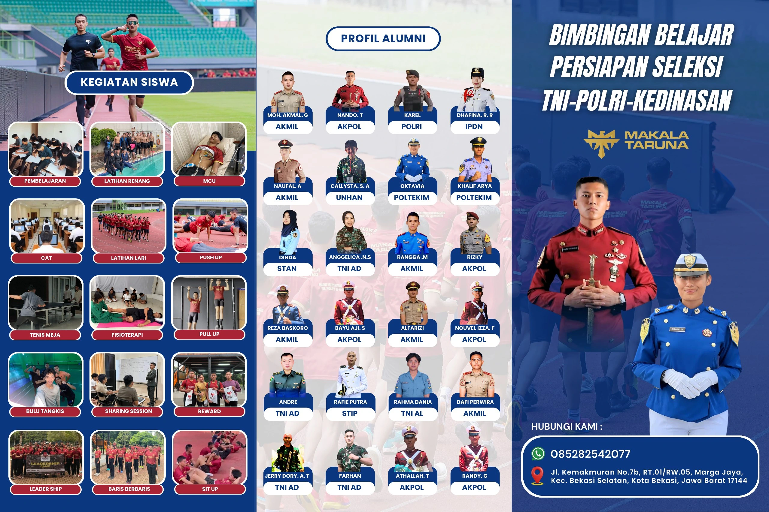 Flyer Bimbel Polri
